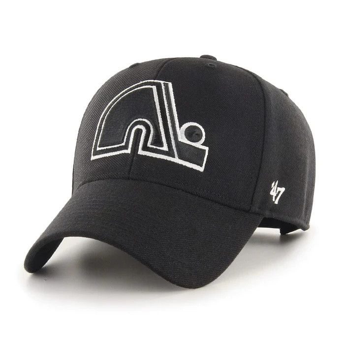QUEBEC NORDIQUES NHL CAP MVP BLACK