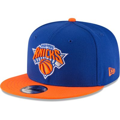 NEW YORK KNICKS  NBA CAP 9FIFTY BLEU/ORANGE