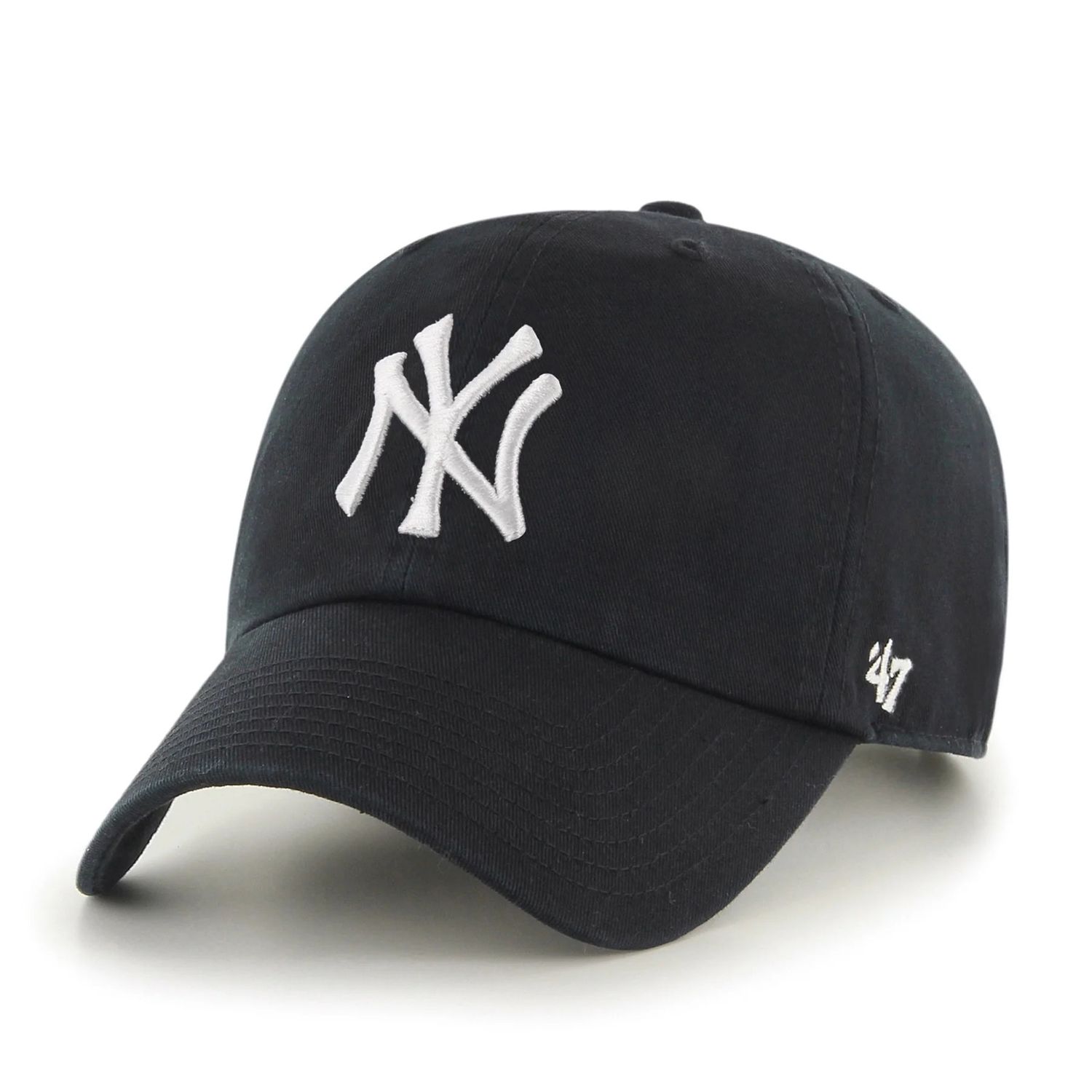 NEW YORK YANKEES MLB CAP BLACK CLEAN UP