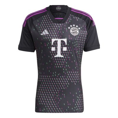 FC BAYERN MUNICH SOCCER JERSEY REPLICA AWAY 23-24  BLACK