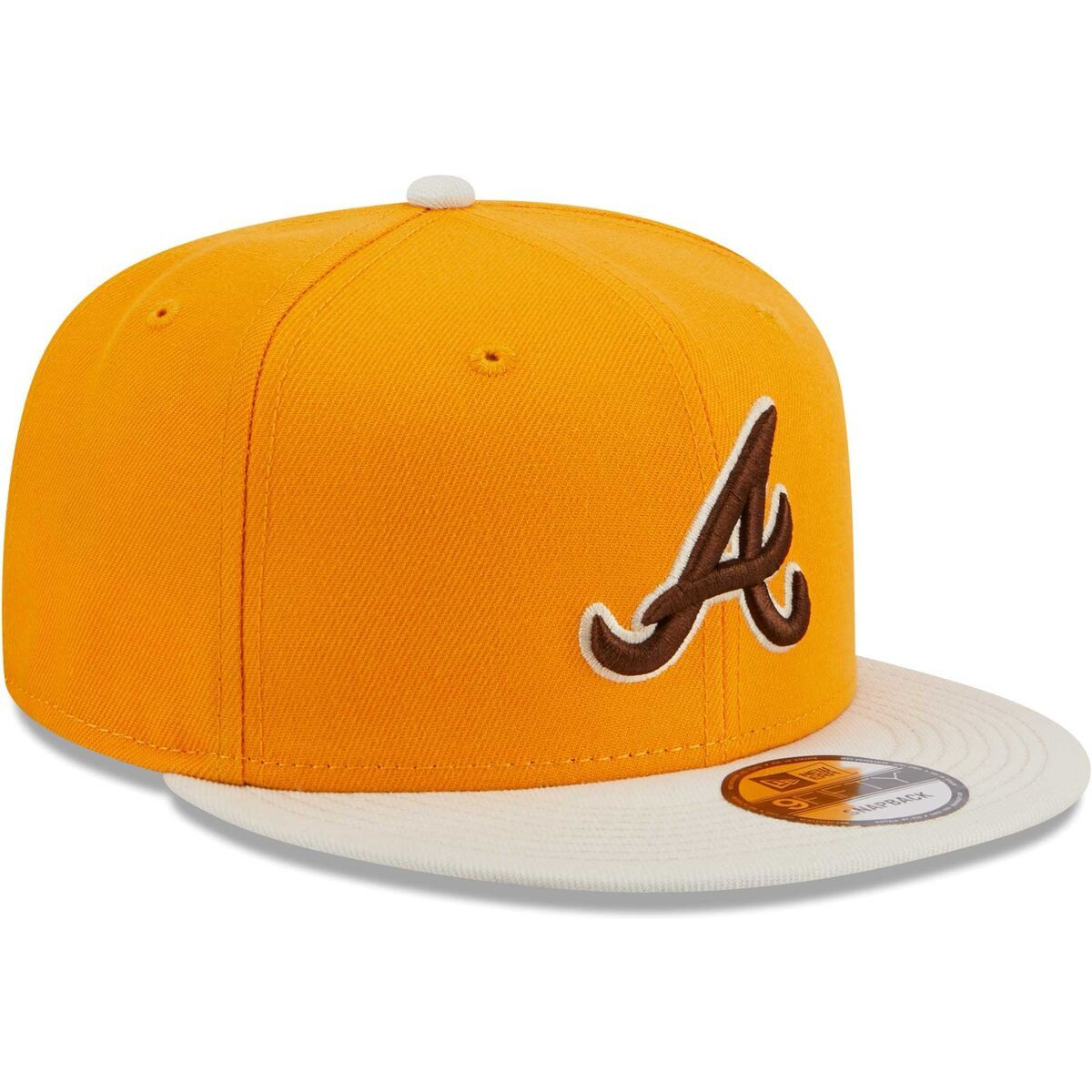 ATLANTA BRAVES MLB CAP 9FIFTY TIRAMISU LOGO BRUN