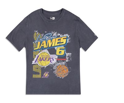 LAKERS T-SHIRT GREY JAMES (new era) L