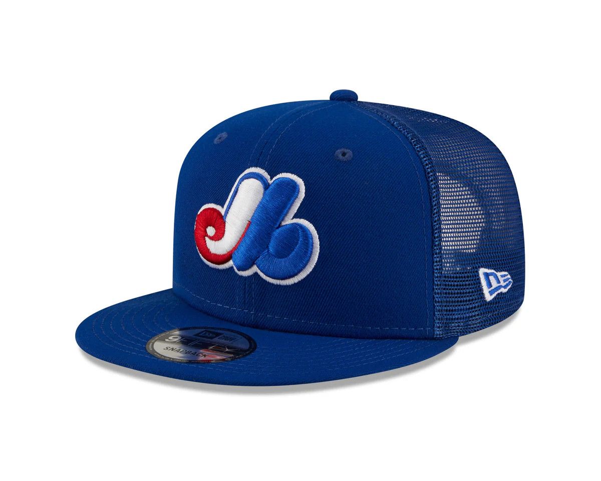 MONTREAL EXPOS MLB CAP BLUE MESH 9FIFTY
