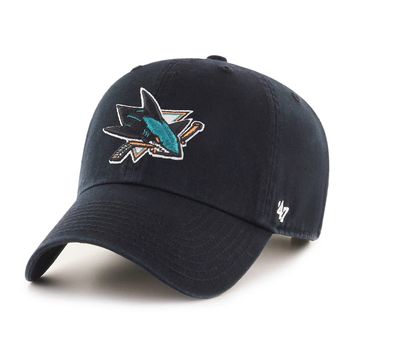 SAN JOSE SHARKS CLEAN UP BLACK OS