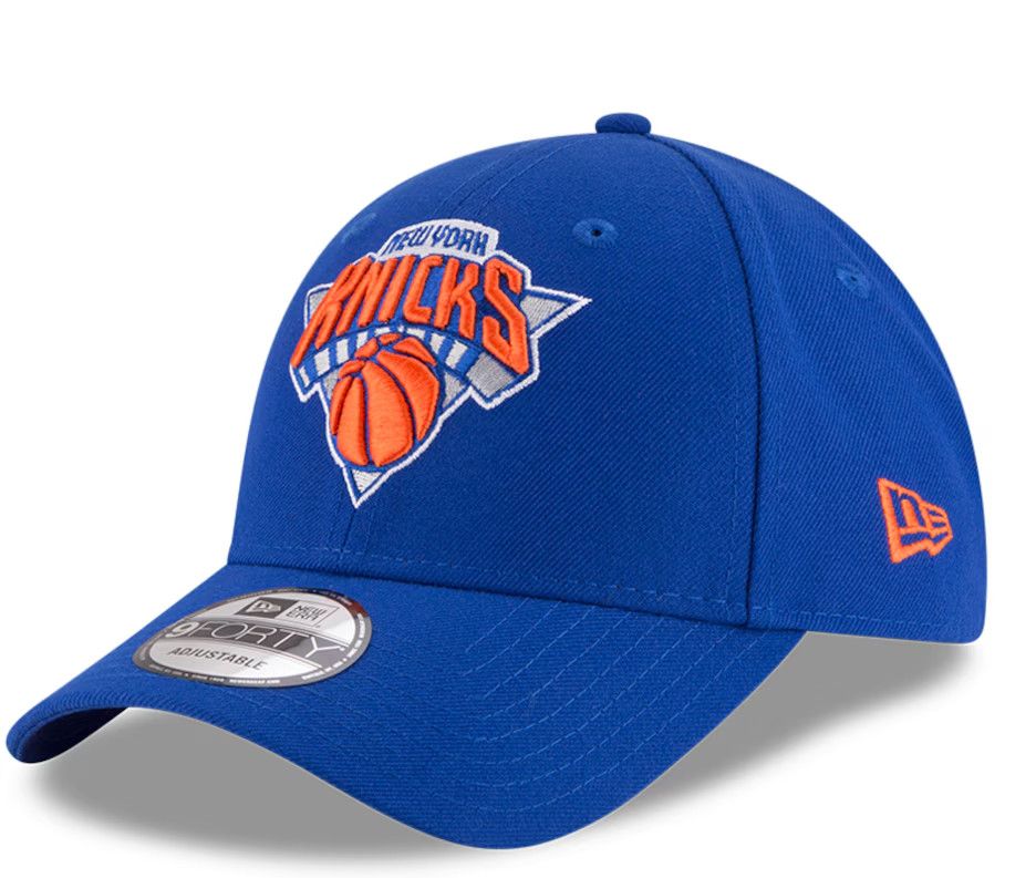 NEW YORK KNICKS NBA CAP 9 FORTY BLEU ROYAL