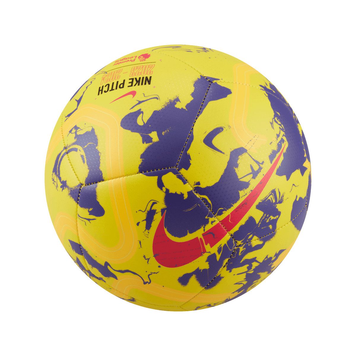 PREMIER LEAGUE NIKEPITCH JAUNE 2023-2024 TAILLE 5