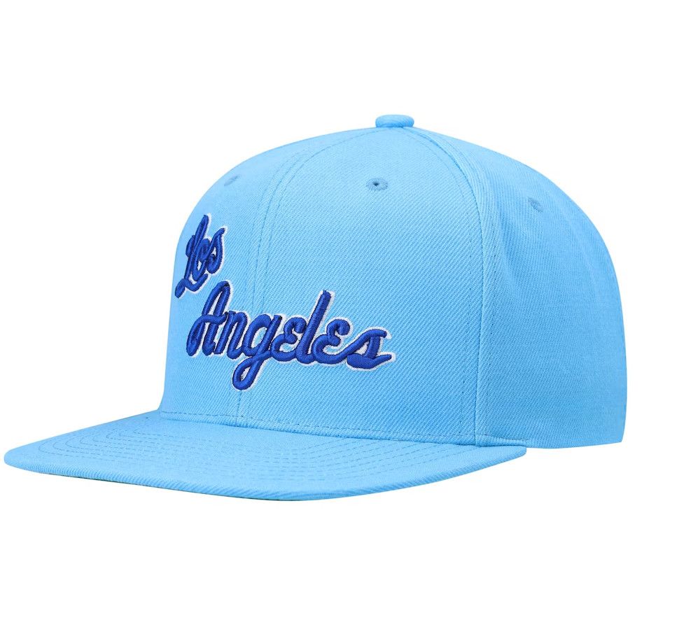 LAKERS SNAPBACK BLEU CIEL OS