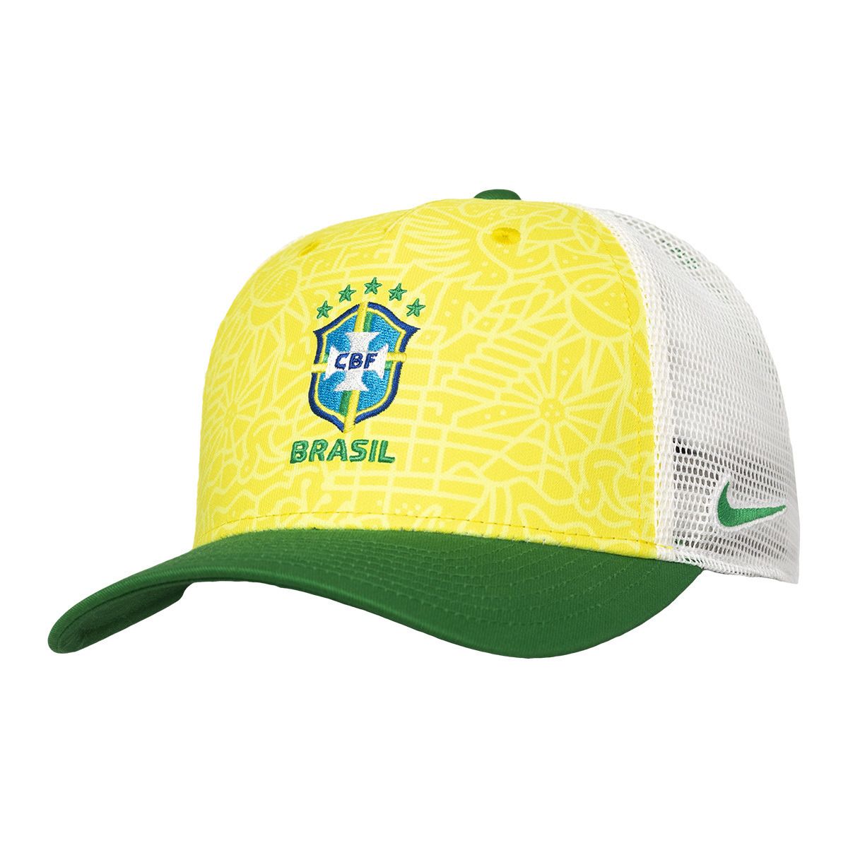 BRASIL SOCCER AJUSTABLE CAP YELLOW/GREEN