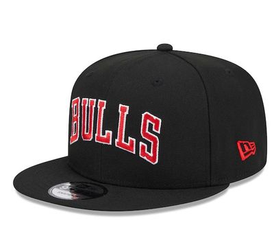 CHICAGO BULLS NBA 9FIFTY CAP SCRIPT UP BLACK