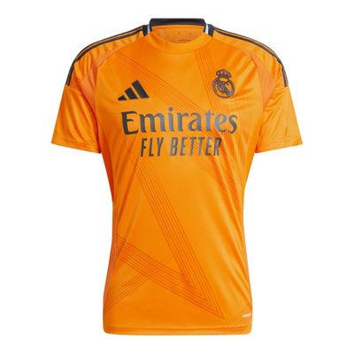 REAL MADRID SOCCER JERSEY REPLICA AWAY 24/25 ORANGE