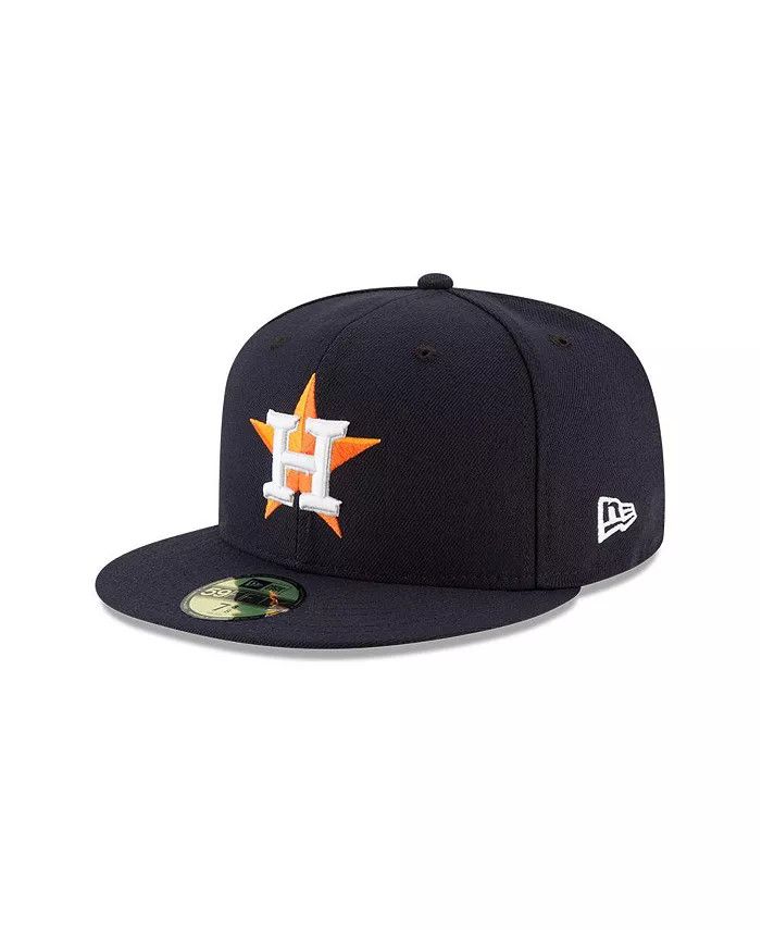 HOUSTON ASTROS MLB CAP 59FIFTY BLEU MARIN SIDE PATCH 