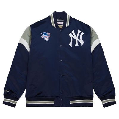 NEW YORK YANKEES MLB JACKET NAVY BLUE M &amp; N