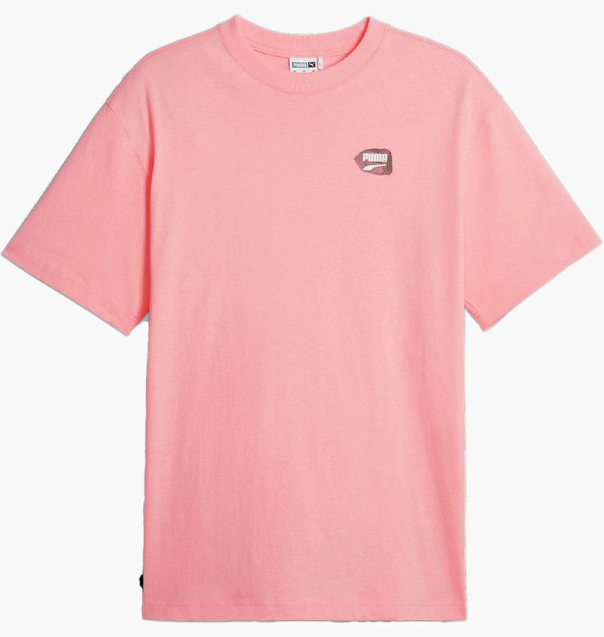 DOWNTOWN GRAPHIC T-SHIRT PEACH SMOOTHIE PUMA 