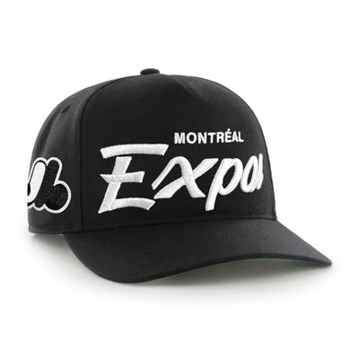 MONTREAL EXPOS MLB CAP 47 HITCH BLACK