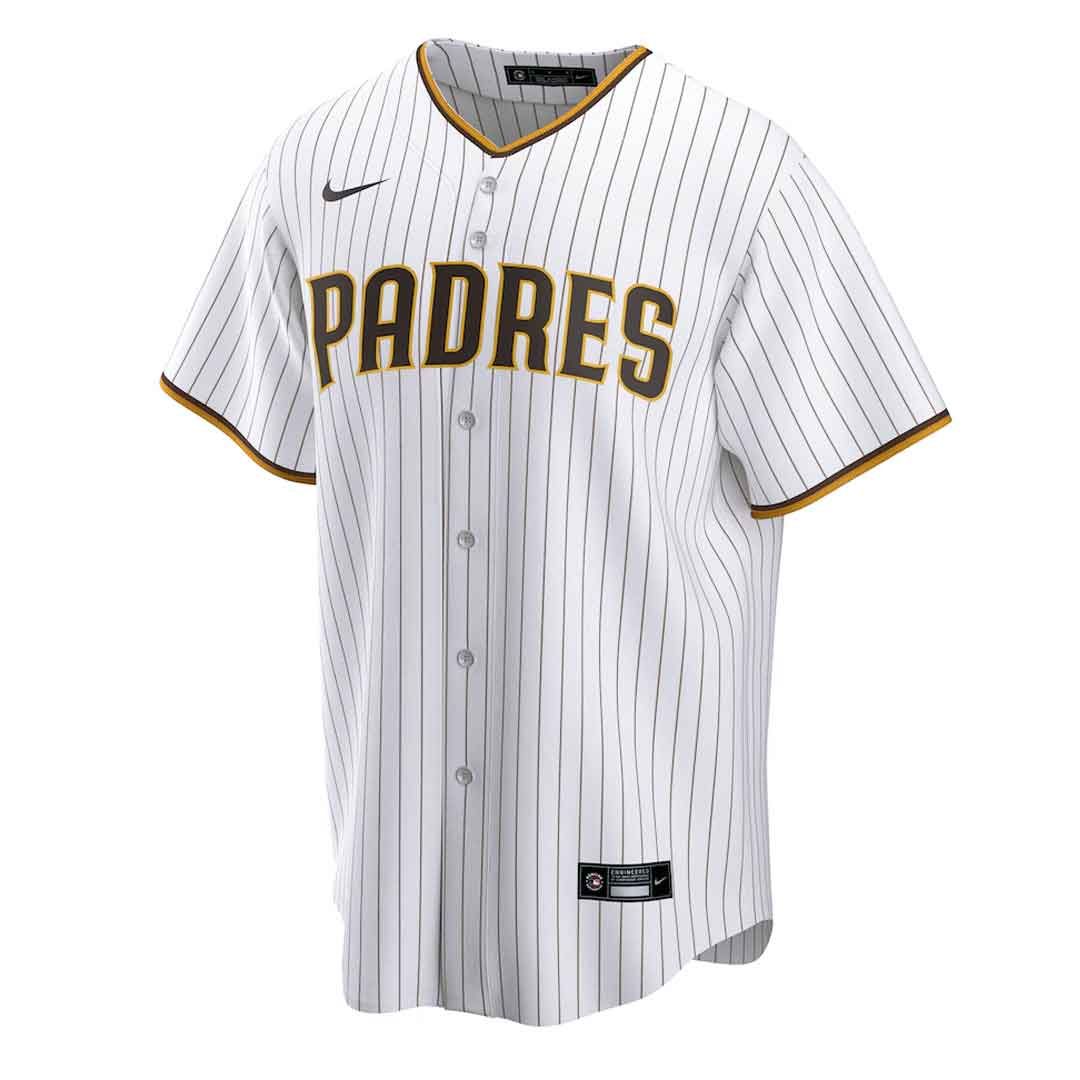 SAN DIEGO PADRES MLB  JERSEY WHITE RAYE BRUN TATIS JR KIDS