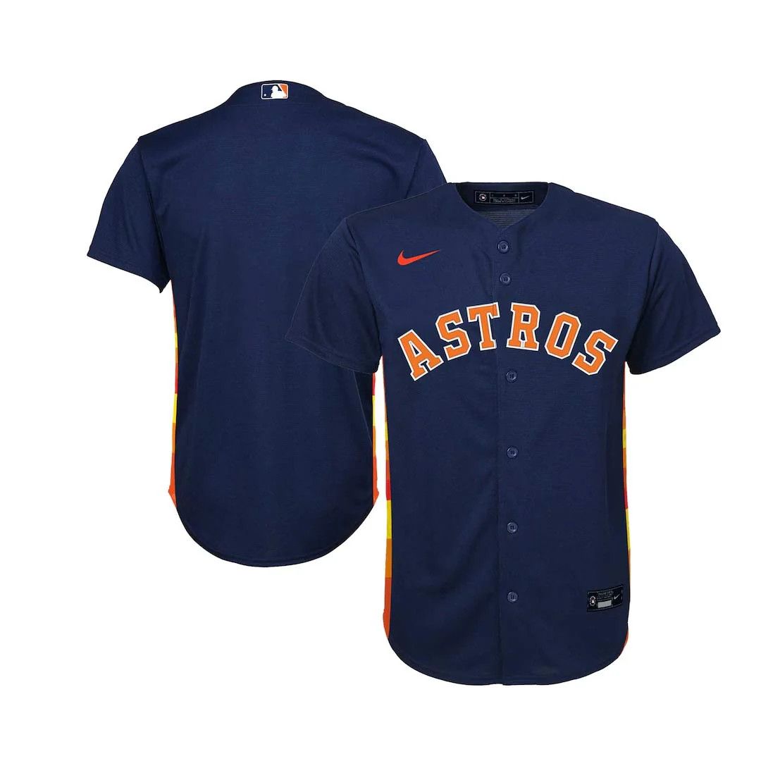 HOUSTON  ASTROS MLB JERSEY NAVY  KIDS