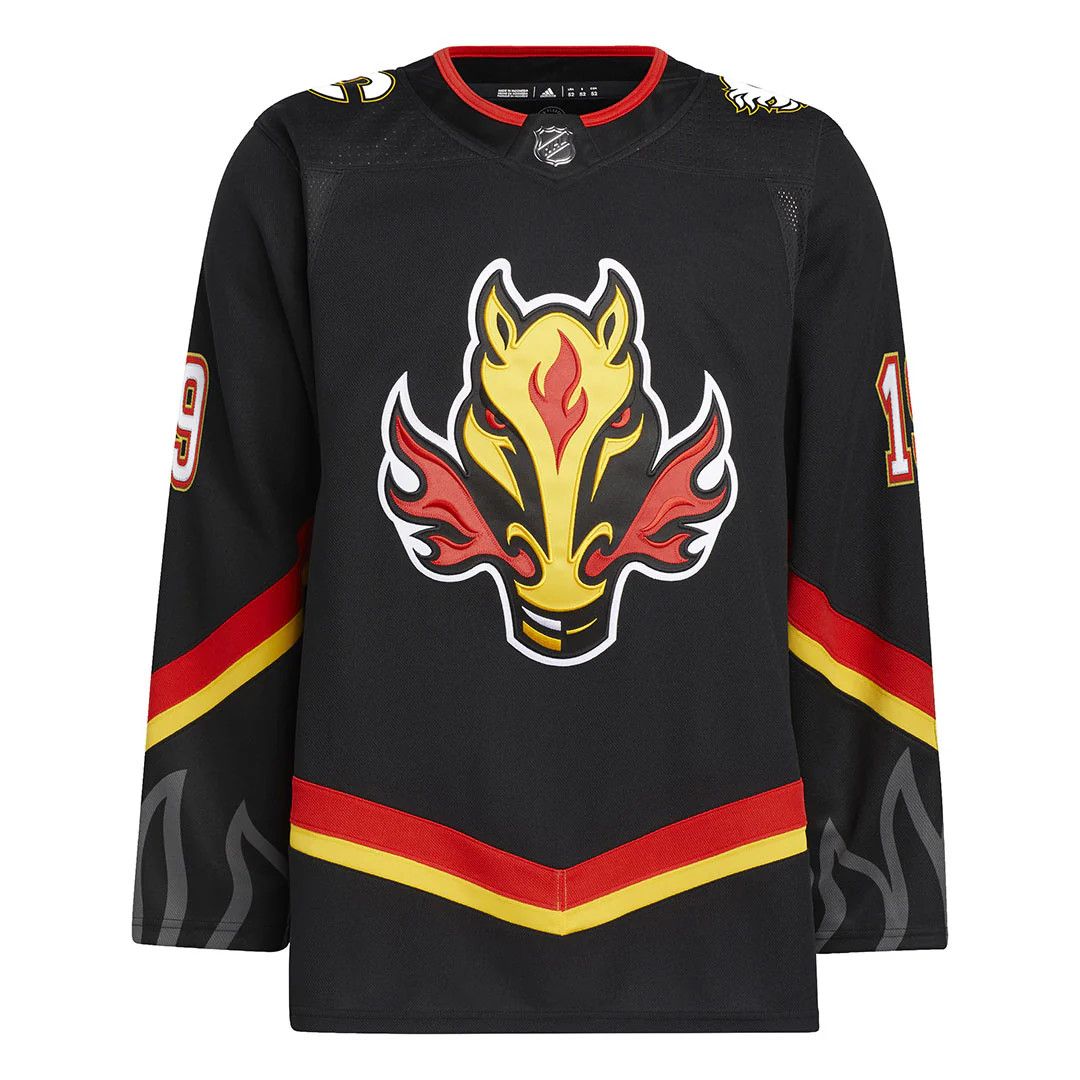 CALGARY FLAMES NHL AUTHENTIC JERSEY BLACK TKACHUK