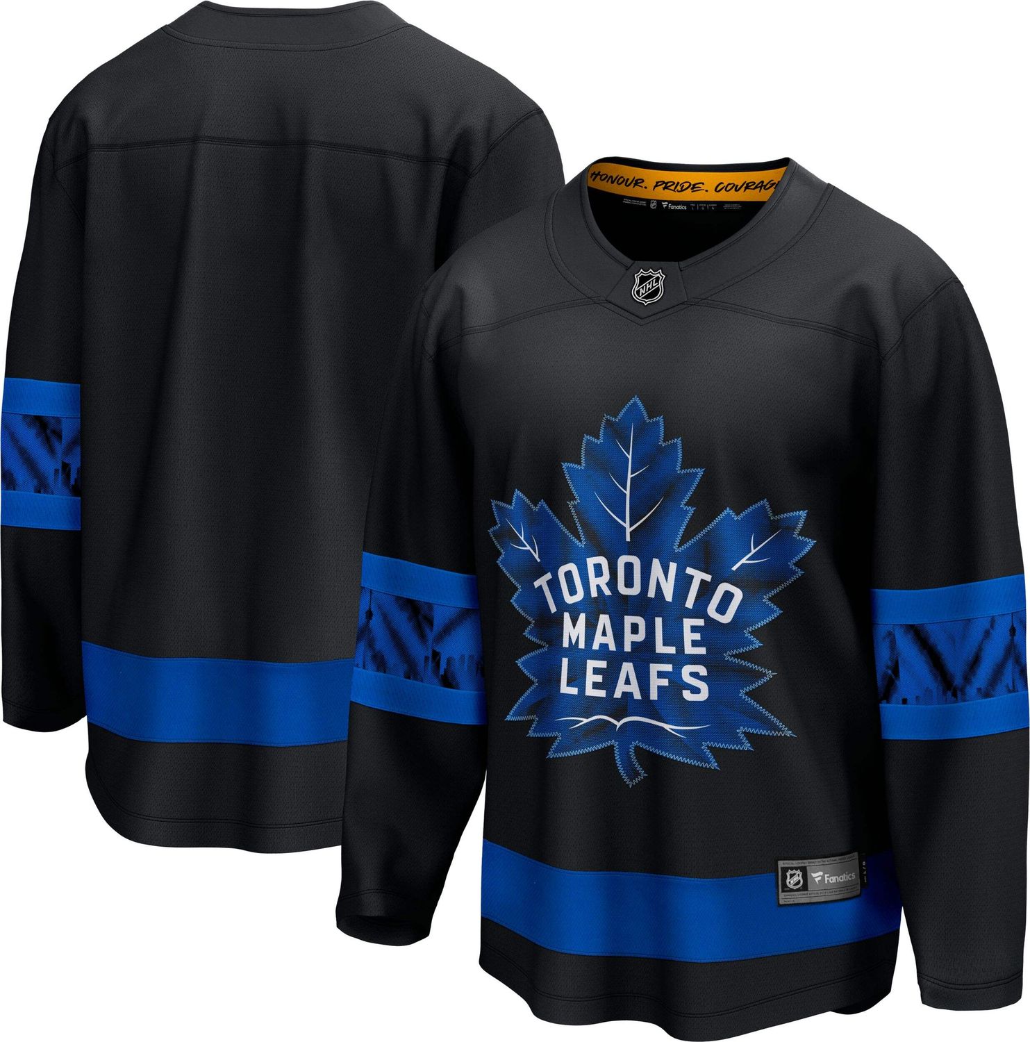 TORONTO MAPLE LEAFS x DREW HOUSE NHL JERSEY ALTERNATE REVERSIBLE BLACK