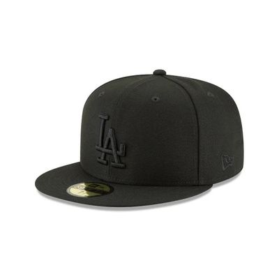 LOS ANGELES DODGERS MLB 59FIFTY BLACK ON BLACK