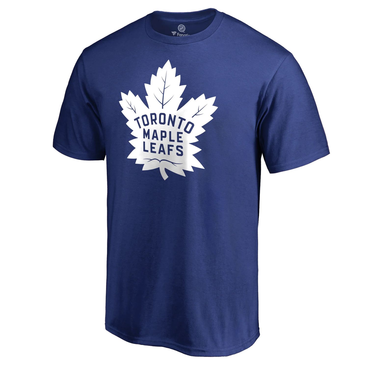 TORONTO MAPLE FEAFS NHL TSHIRT PRIMARY LOGO BLUE