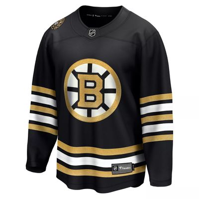 BOSTON BRUINS NHL JERSEY 100TH ANNIVERSARY PREMIER BREAKWAY NOIR