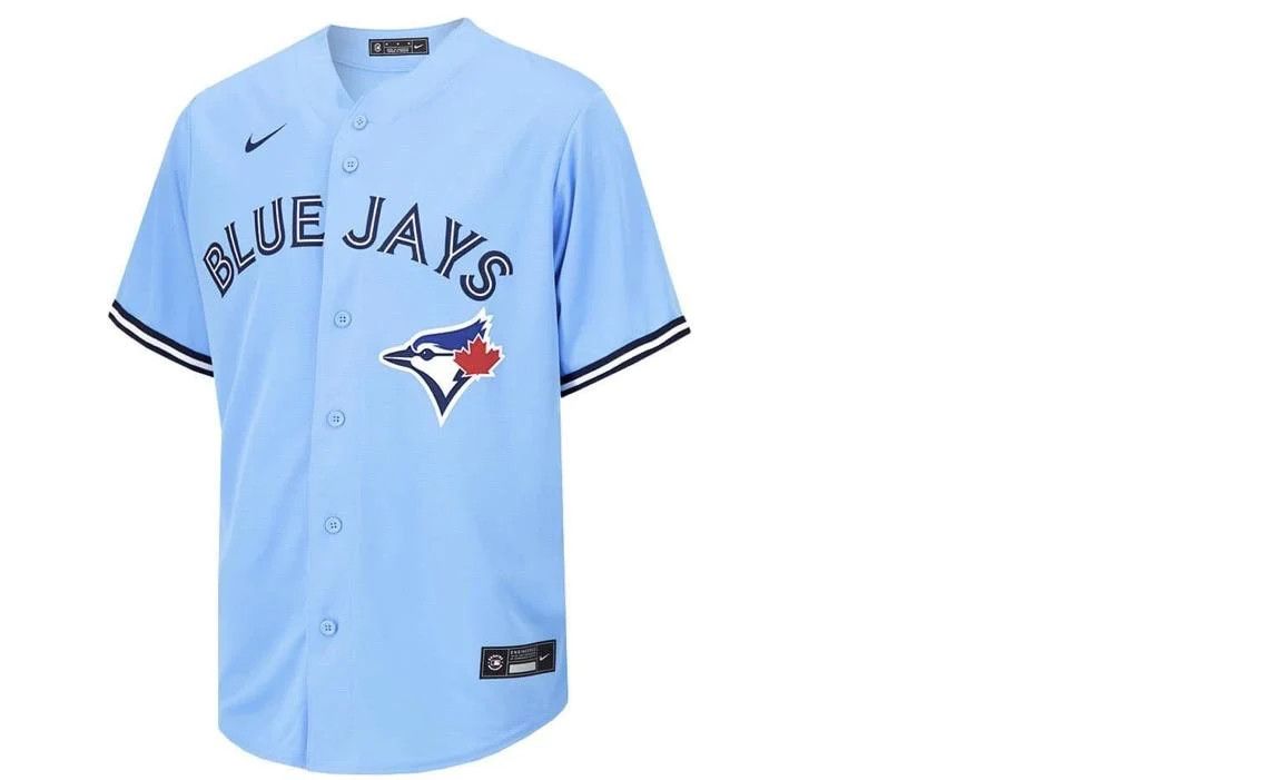 TORONTO BLUE JAYS MLB NIKE LIGHT BLUE ALTERNATE LIMITED JERSEY, Size: S