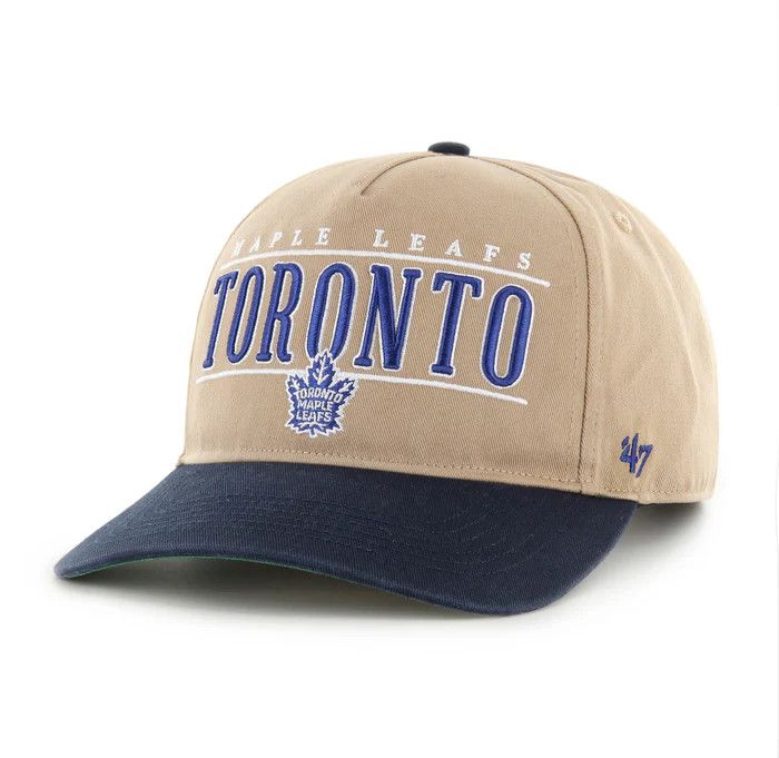 TORONTO MAPLE LEAFS NHL CAP 47&#39; HITCH CITY LINE KHAKI