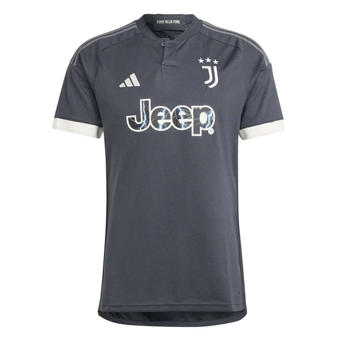 JUVENTUS SOCCER JERSEY REPLICA THIRD 23/24 GREY
