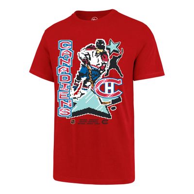 MONTREAL CANADIENS NHL TSHIRT SLAP SHOT RED