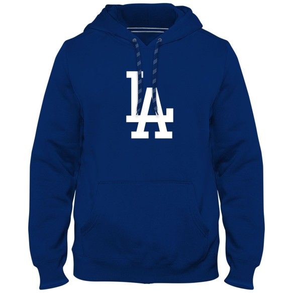LOS ANGELES DODGERS MLB HOODIE BLUE, Size: S
