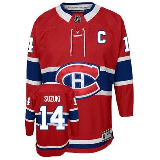 MONTREAL CANADIENS NHL JERSEY SUZUKI RED  KIDS