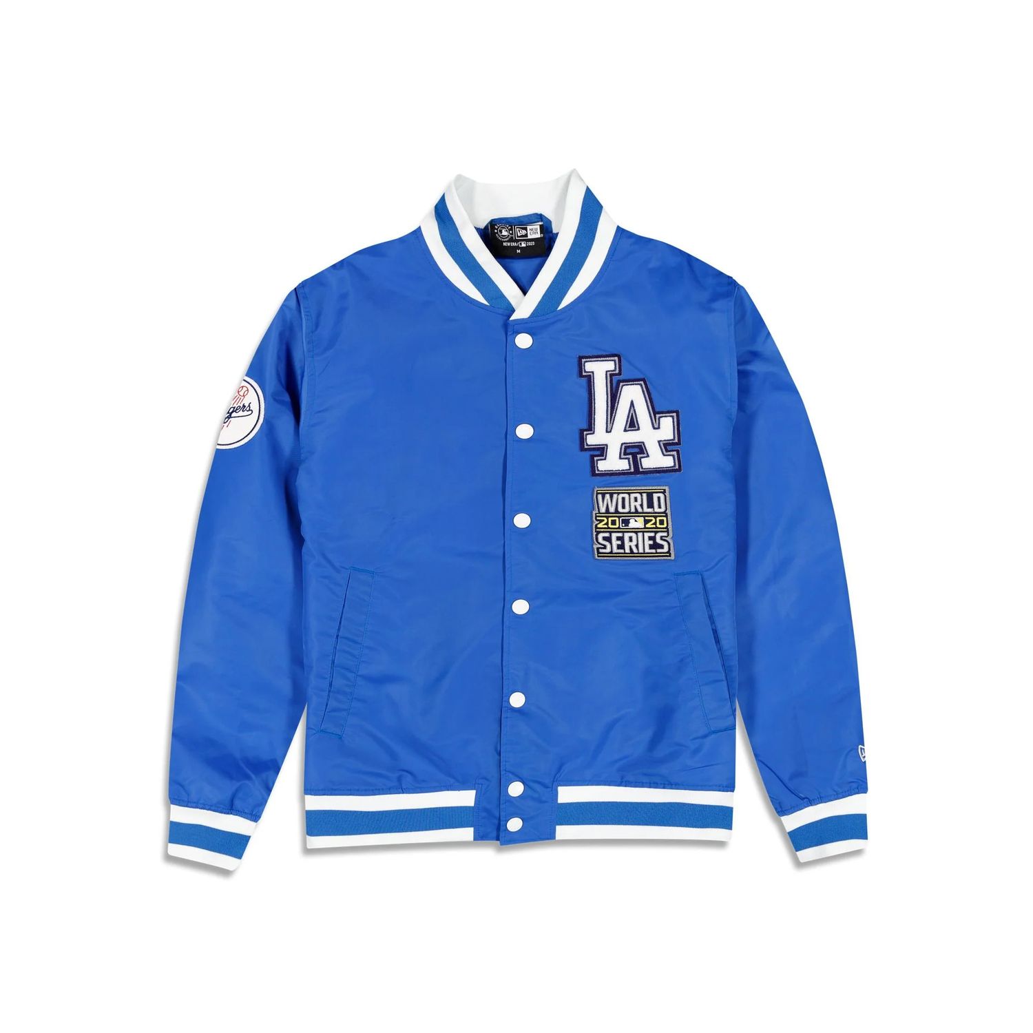 New Era Los Angeles Dodgers World Series 2020 Jacket – Blue, Size: L