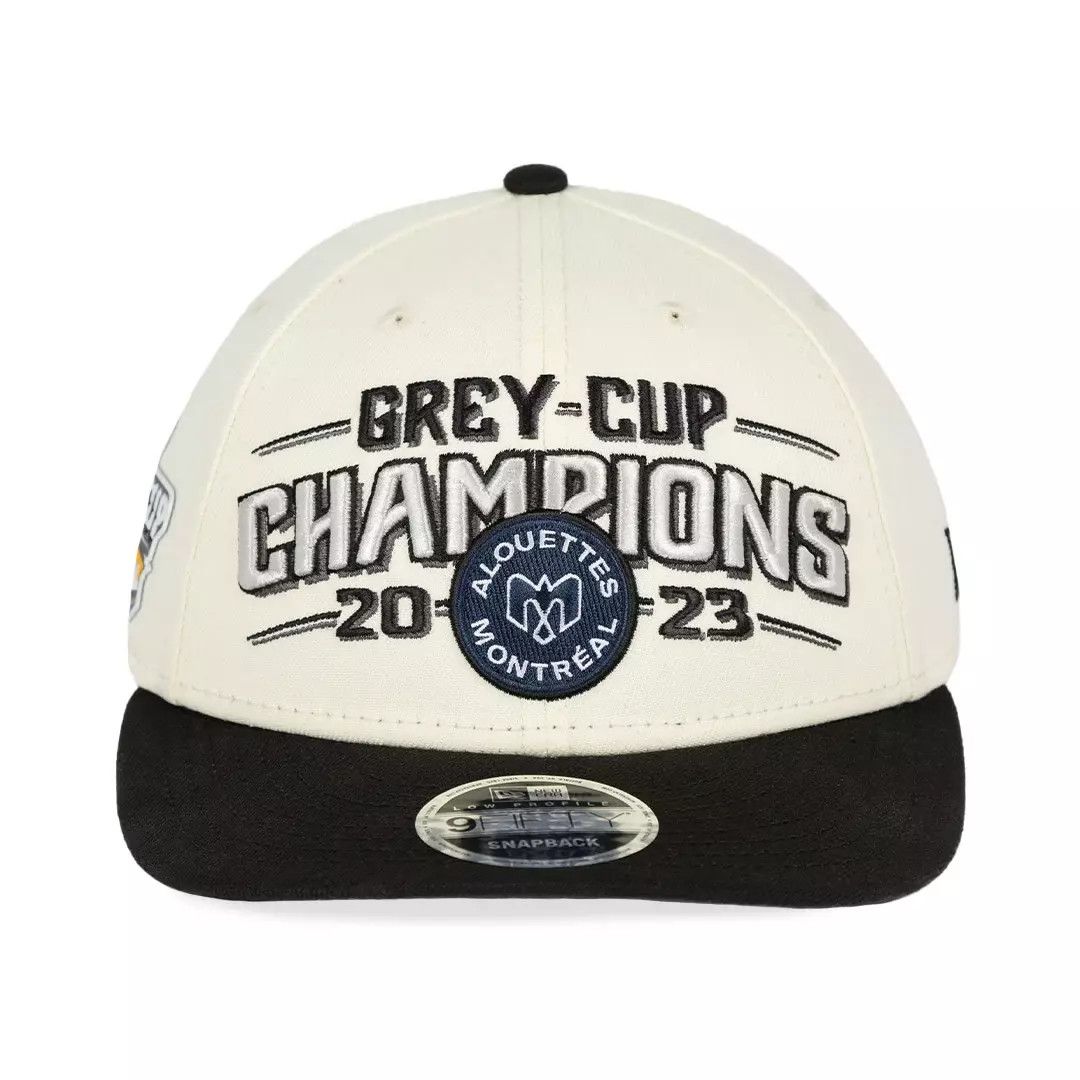 MONTREAL ALOUETTES CFL CAP 9FIFTY GREY CUP CHAMPIONS 2023