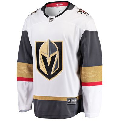 VEGAS GOLDEN KNIGHTS NHL JERSEY BREAKAWAY  WHITE-GOLD YOUTH