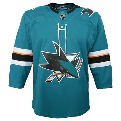 SAN JOSE SHARKS NHL JERSEY HOME REPLICA 21/22 TURQUOIS YOUTH