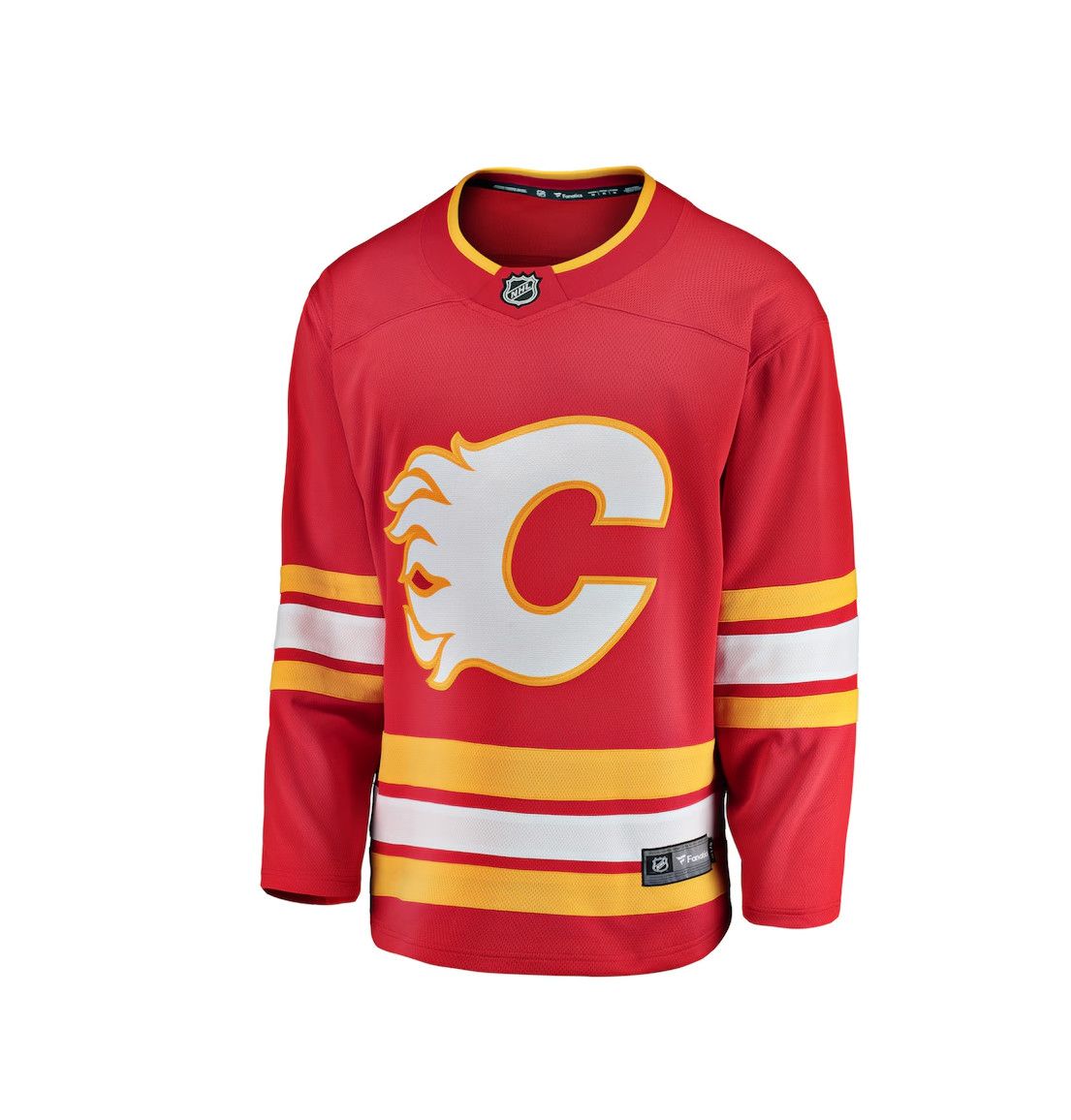 CALGARY FLAMES NHL JERSEY ROUGE LARGE FANATICS