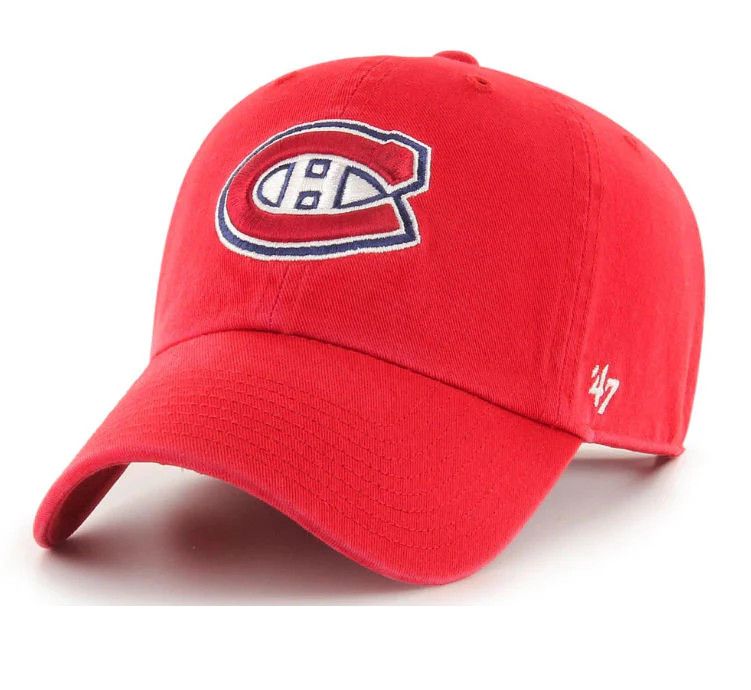 MONTREAL CANADIENS NHL CAP 47&#39; CLEAN UP RED