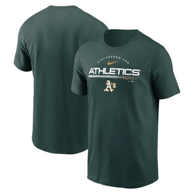 OAKLAND ATHLETICS MLB MEN&#39;S ENGINEERED T-SHIRT NIKE