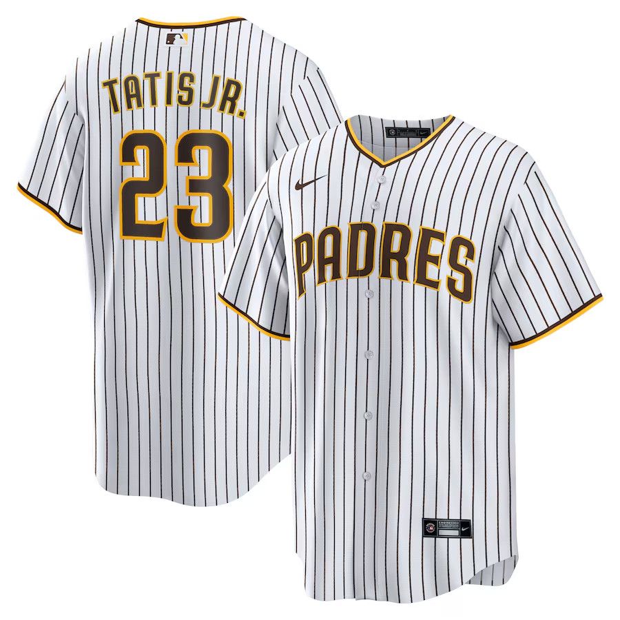 SAN DIEGO PADRES  MLB JERSEY BLANC RAYE BRUN TATIS JR.