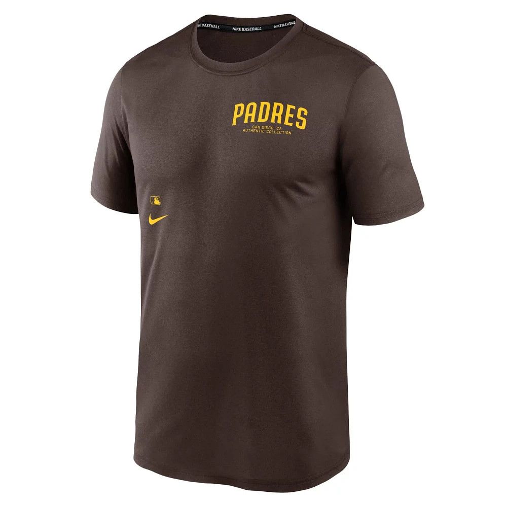 SAN DIEGO PADRES MLB T-SHIRT AUTHENTIC COLLECTION EARLY WORK  TRI-BLEND NIKE
