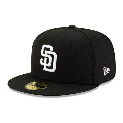 SAN DIEGO PADRES MLB CAP 59FIFTY NOIR NEWERA