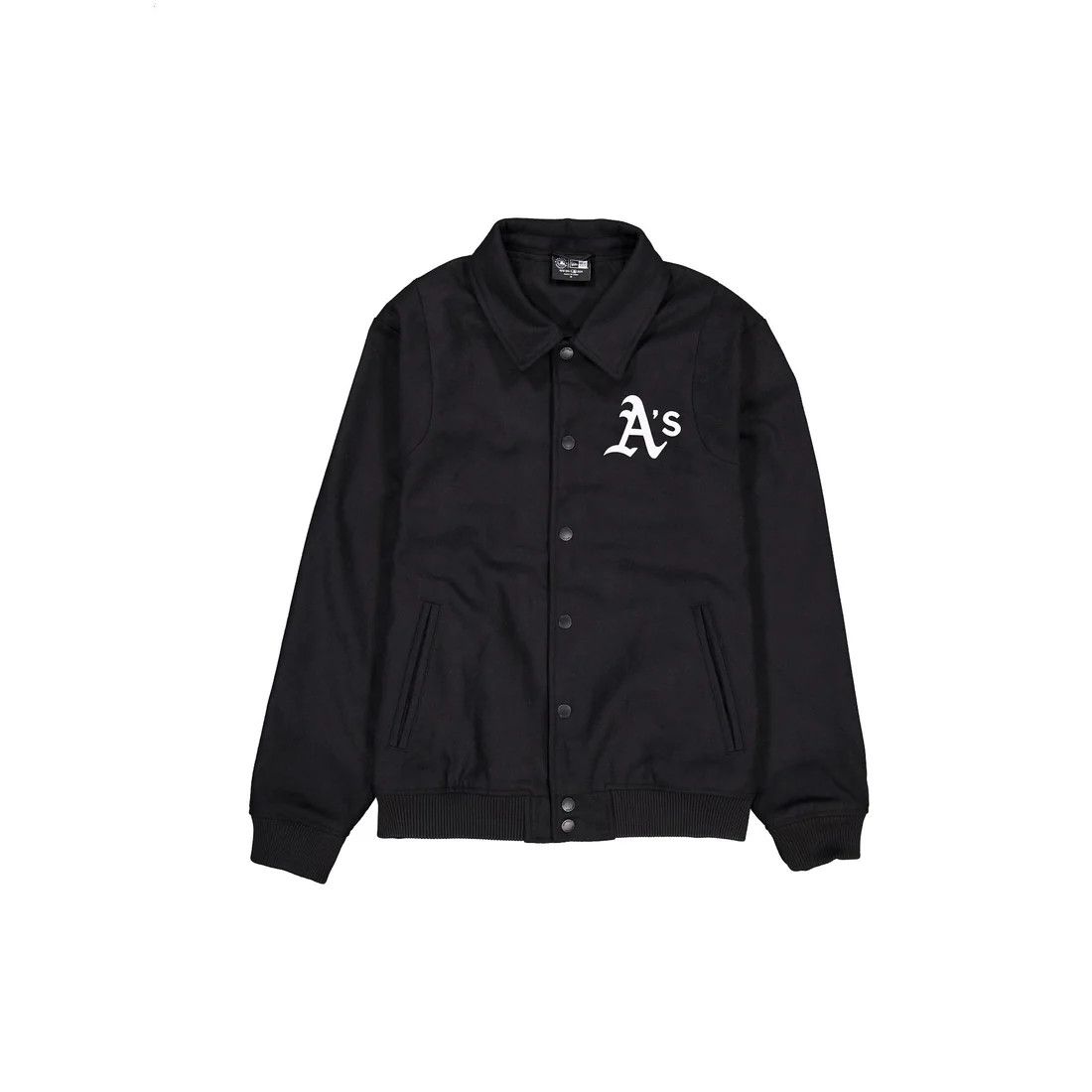 OAKLAND ATHLETICS MLB JACKET BLACK NEWERA