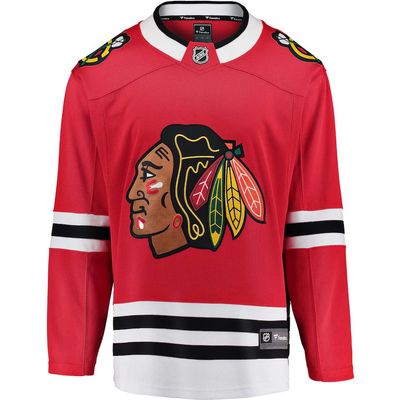 CHICAGO BLACKHAWKS NHL JERSEY BREAKAWAY RED 
