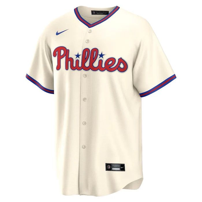 PHILADELPHIA PHILLIES MLB JERSEY CREAM NIKE