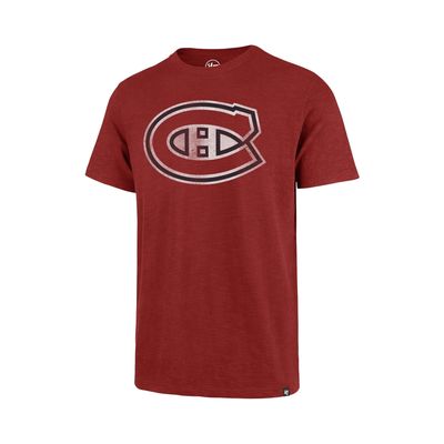 MONTREAL CANADIENS NHL 47&#39; TSHIRT GRIT SCRUM RED