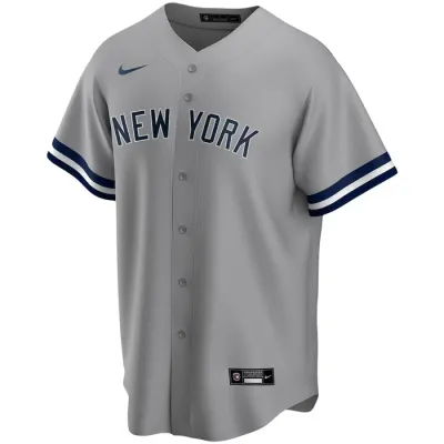 NEW YORK YANKEES MLB JERSEY PALE GREY NIKE