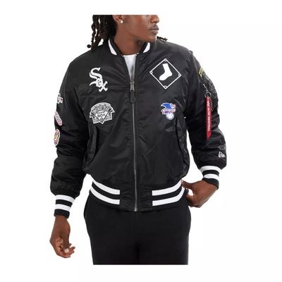 CHICAGO WHITE SOX MLB BOMBER REVERSIBLE JACKET