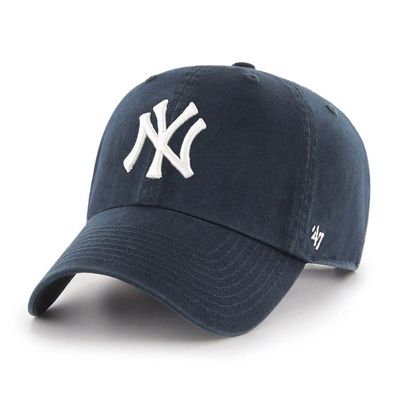 NEW YORK YANKEES MLB CAP CLEAN UP VINTAGE NAVY BLUE