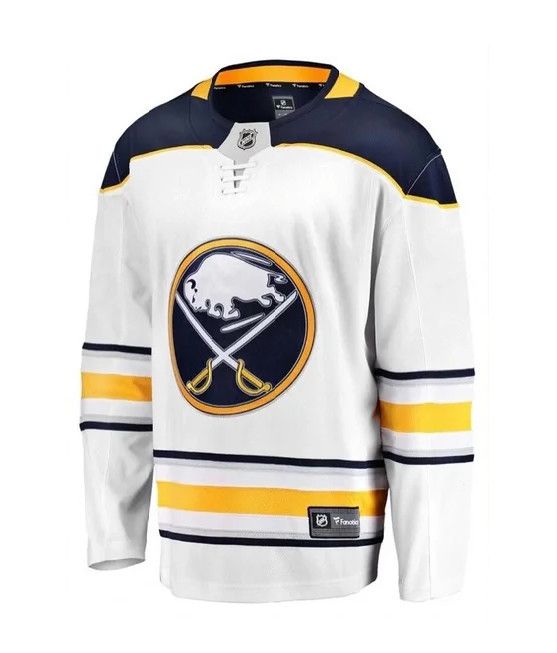 BUFFALO SABRES NHL JERSEY BREAKAWAY WHITE YOUTH