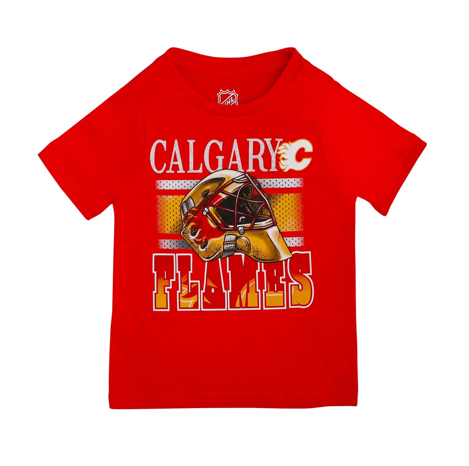 CALGARY FLAMES NHL TSHIRT RED ENFANT